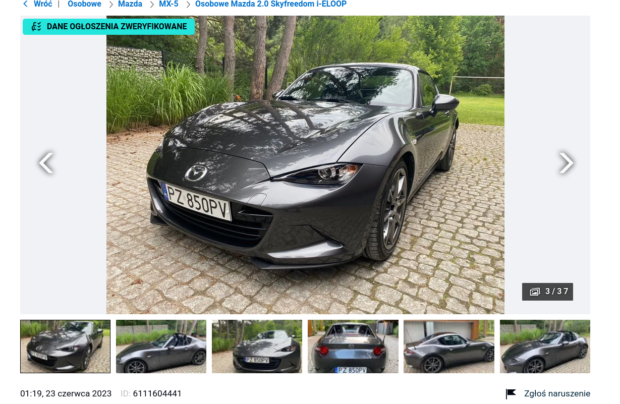 Screenshot 2023-06-26 at 19-09-21 Używane Mazda MX-5 - 99 900 PLN 61 000 km 2018 - otomoto.pl.png